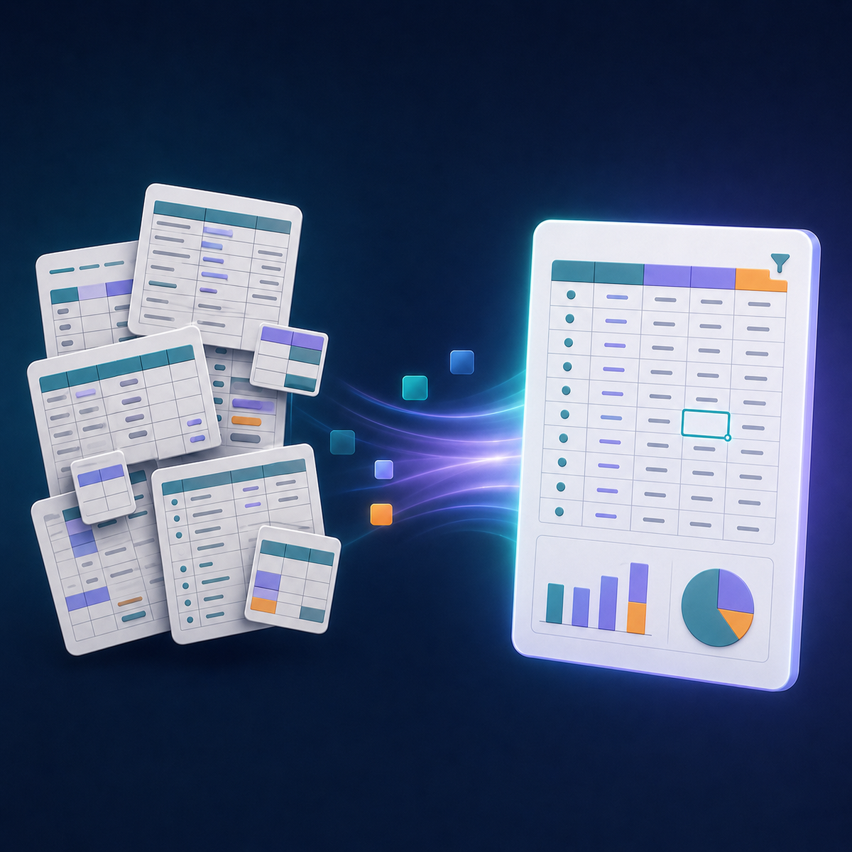 Spreadsheets and data cleanup services for messy Excel CSV and product information